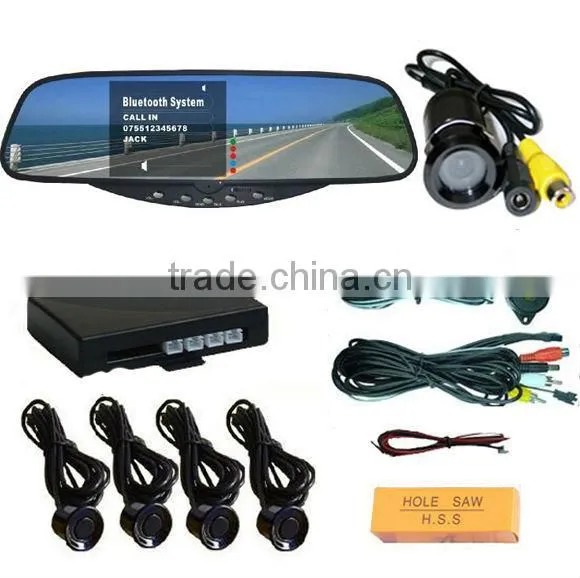 Hottest Selling Car Bluetooth Handsfree Mirror Auto Part Kit