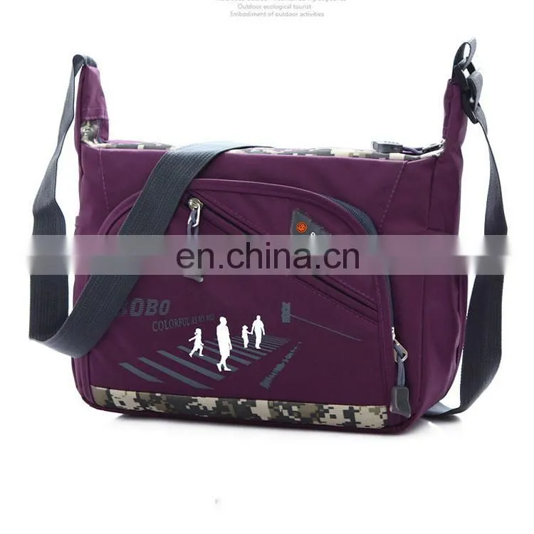 hot sale stylish durable messenger man canvas bag in China