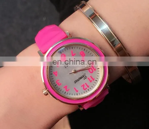 Classic multicolor Silicone Quartz Watch Women Watches Lovers Jelly Casual Watch Relogio Feminino 2017 Clock Women
