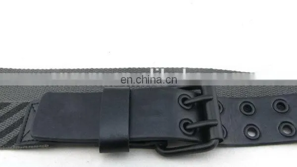 Fashion Canvas Belt With Leather For Men Mens Leather Jeans Belt