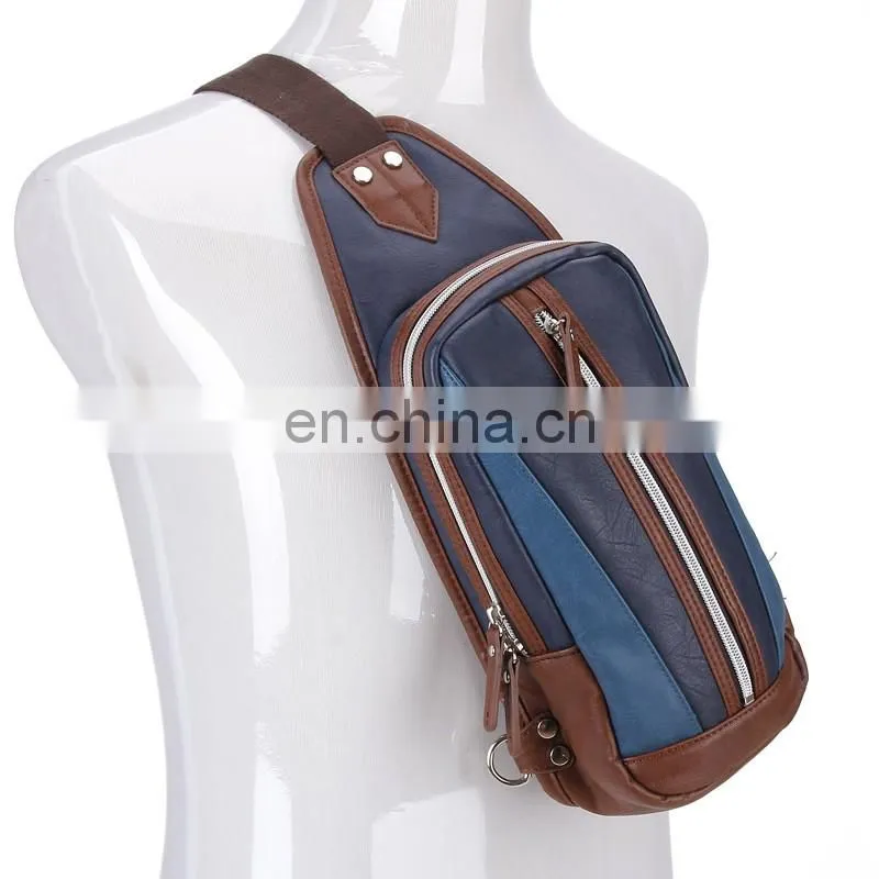 cheap waterproof chest pack messenger bag for hiking