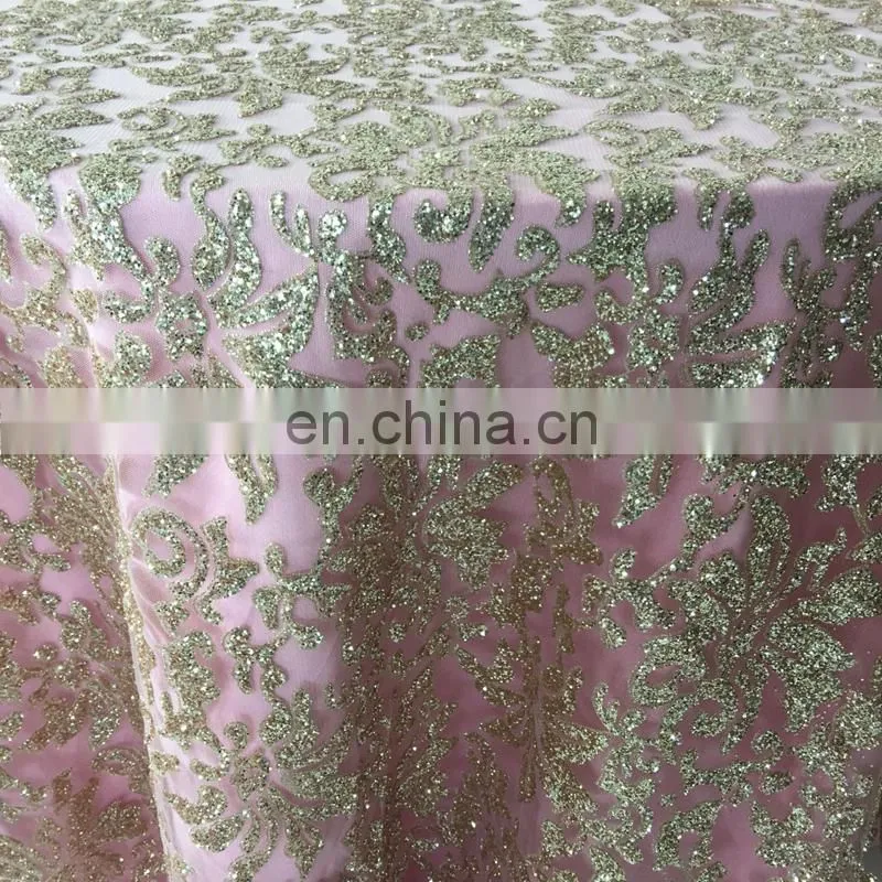 TC183E table linen wedding event decor table cloth from china
