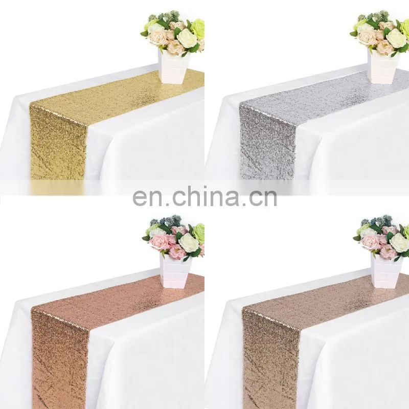 embroidered lace restaurant table runner decoration