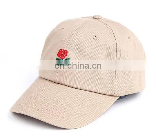 Fashion beautiful custom embroidered logo baseball cap,golf hat
