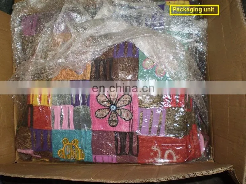 Cotton canvas handloom fabrics Tote Bags
