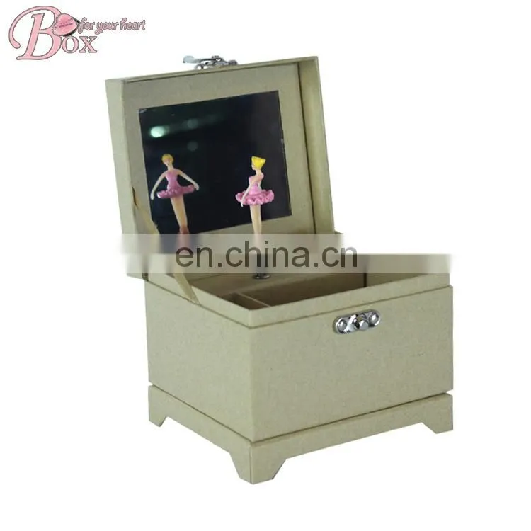 Mini Fancy Music Box With a Dancing Ballerina