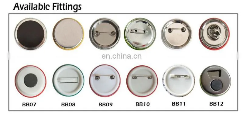 Paper printed button badge supplier