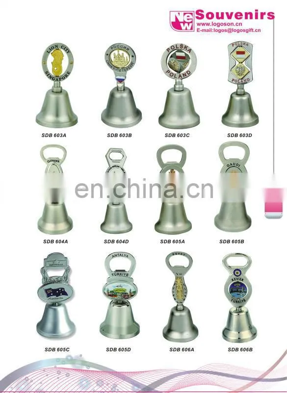 2014 new designmetal sonvenirs dinner bell/large metal bell/metal cow bell