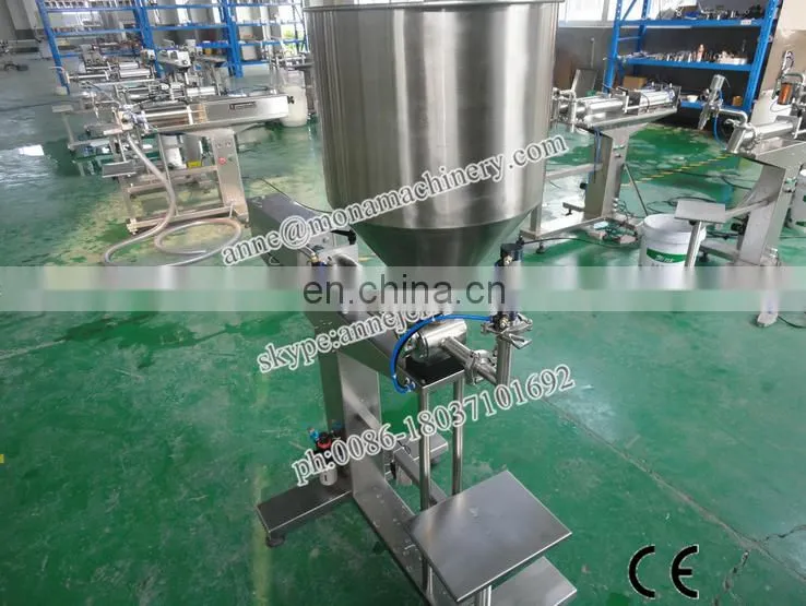Paste filling machine/hand bottle filling machine/manual cream filler
