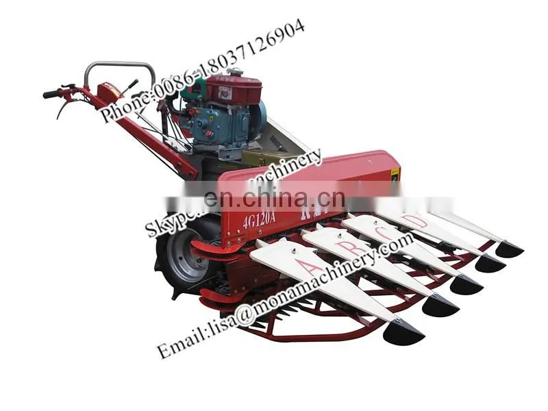 Small Harvester/wheat And Rice Reaper Machine/paddy Harvester Factory