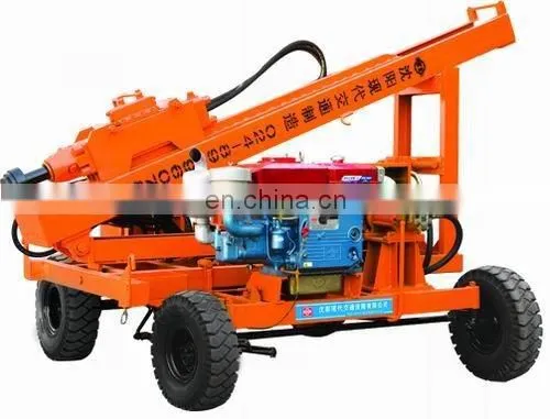 Vehicle-mounted Hydraulic Pile Driver for Highway Guardrail from Manufacturer