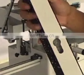 Single Axis Single Head Aluminium and PVC Window Copy Router Machine