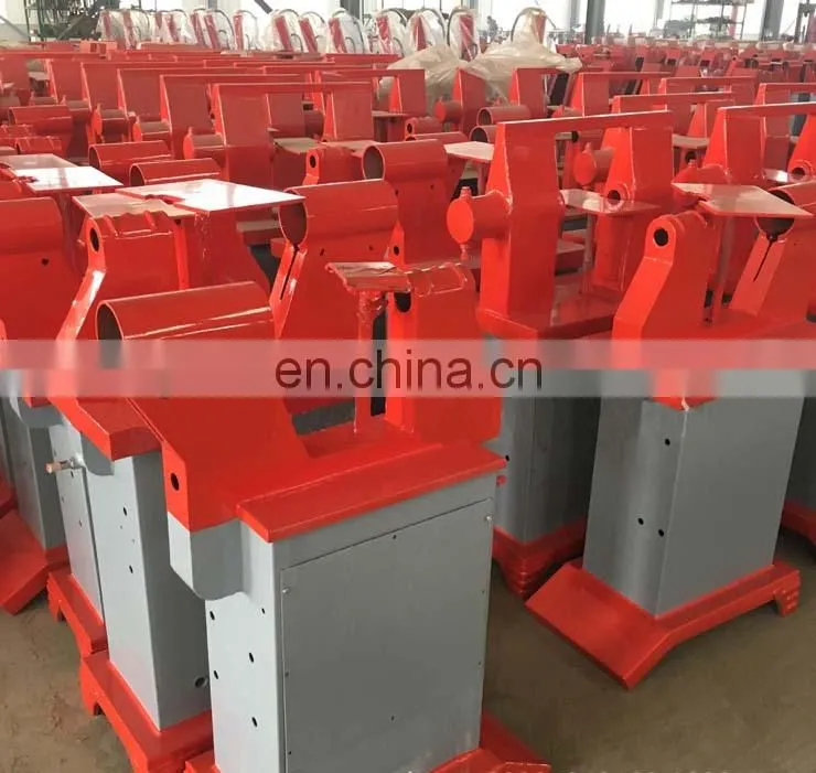 Hydraulic riveter riveting machine for brake shoes