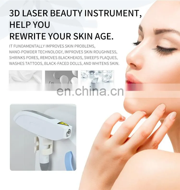 price qswitch laser opt hair tattoo pigmentation removal machine