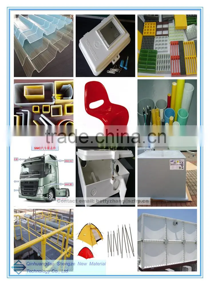FRP mechanical draft cooling tower, GRP hand lay-up cooling box