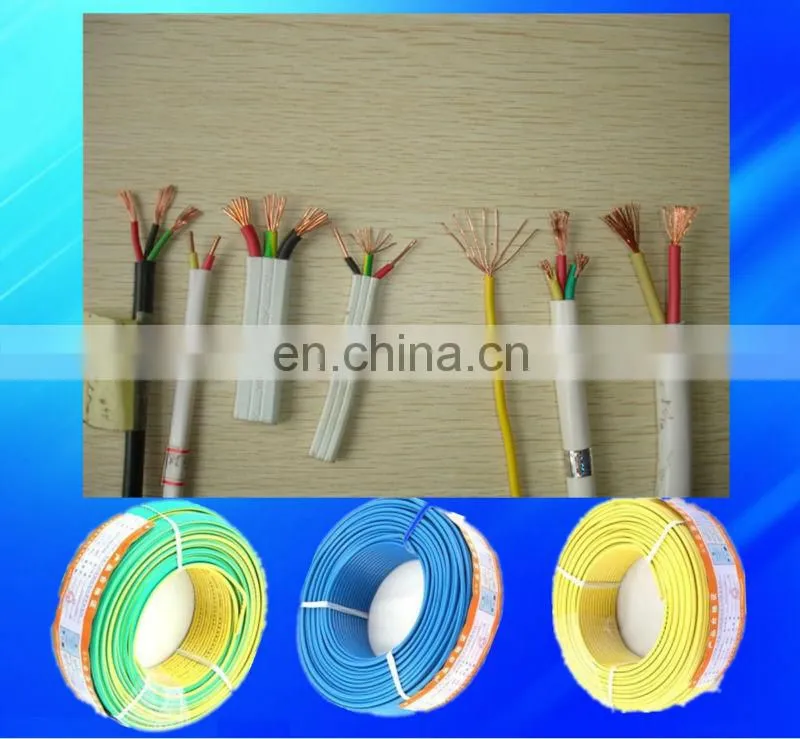 450/750V pvc insulated electrical cable wire 3mm