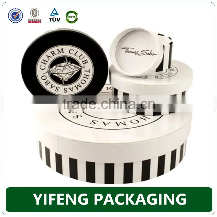 Customized wholesale cylindrical gift box