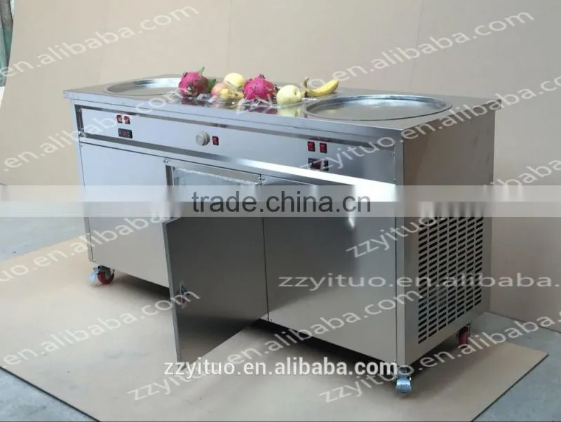 ice cream cold plate machine