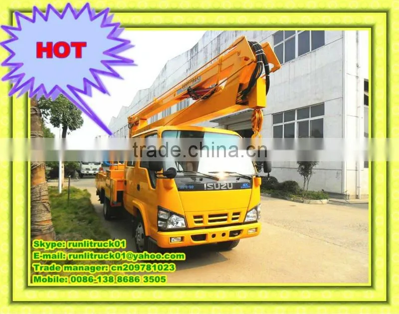 JMC 4*2 16 miter aerial platform truck
