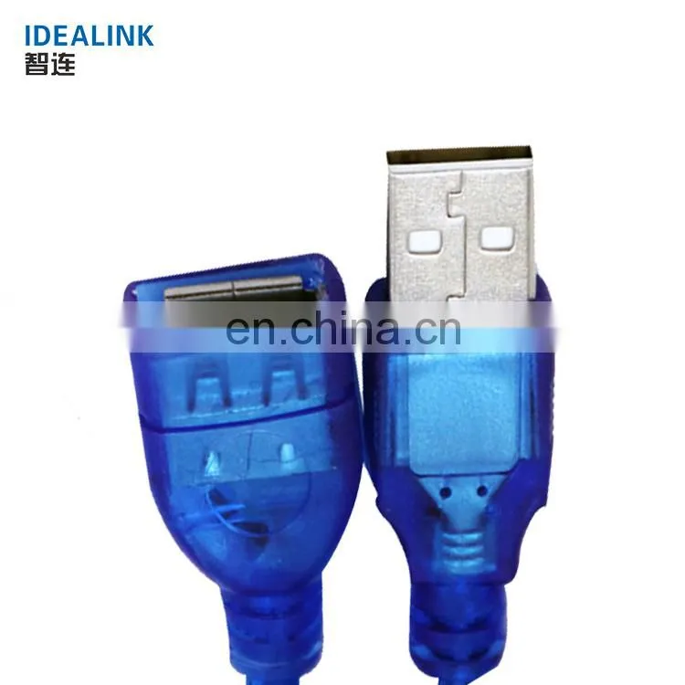 Wholesale China PVC jacket 26awg cable usb , 1.5m blue usb extension cable