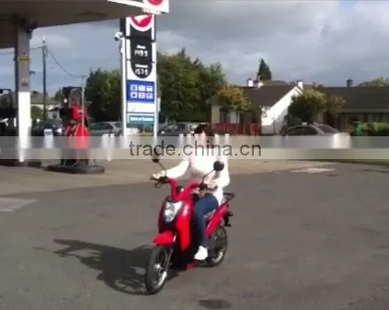 2015 modern beauty electric scooter, electric scooter shanghai with european standard EEC