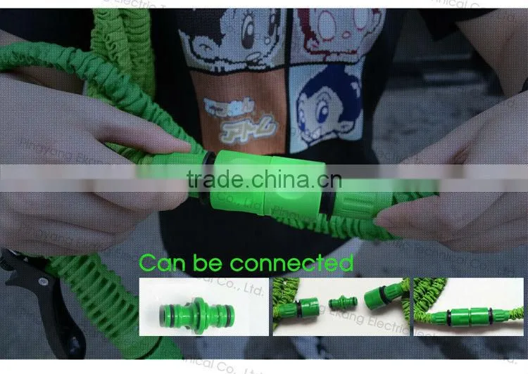 Expands 3X length expandable garden hose for the gardener
