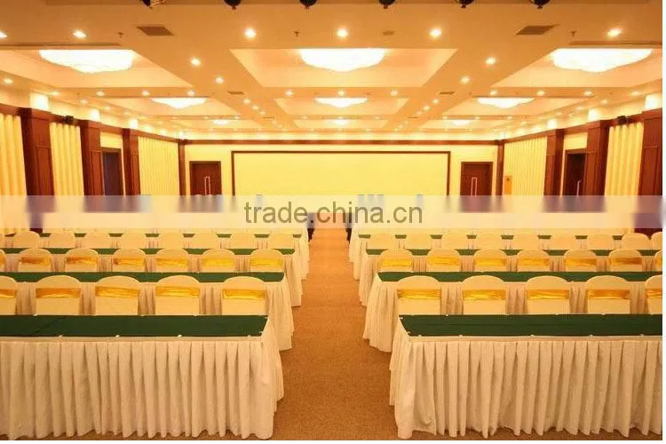 Eco-friendly Table Cloth Table Skirting Designs For Wedding