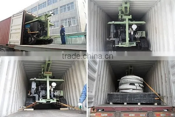 crawler type HF130Y water well drilling rigs for sale
