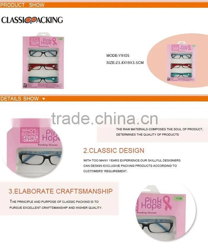 Fashion clear blister packing