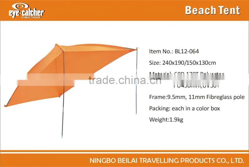Camping beach tent for sun shelter