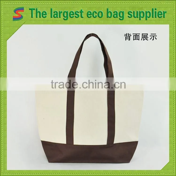 standard size canvas tote bag shopping bag cotton