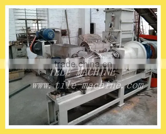 Vacuum brick extruder/vacuum twin screw extruder foactory price /vacuum mini extruder TL-CXJ-SY18.5HP