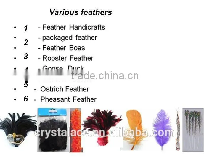 factory Wholesale Decorative Gray Color Ostrich Feather Trimming, dyed ostrich feather for wedding centerpieces