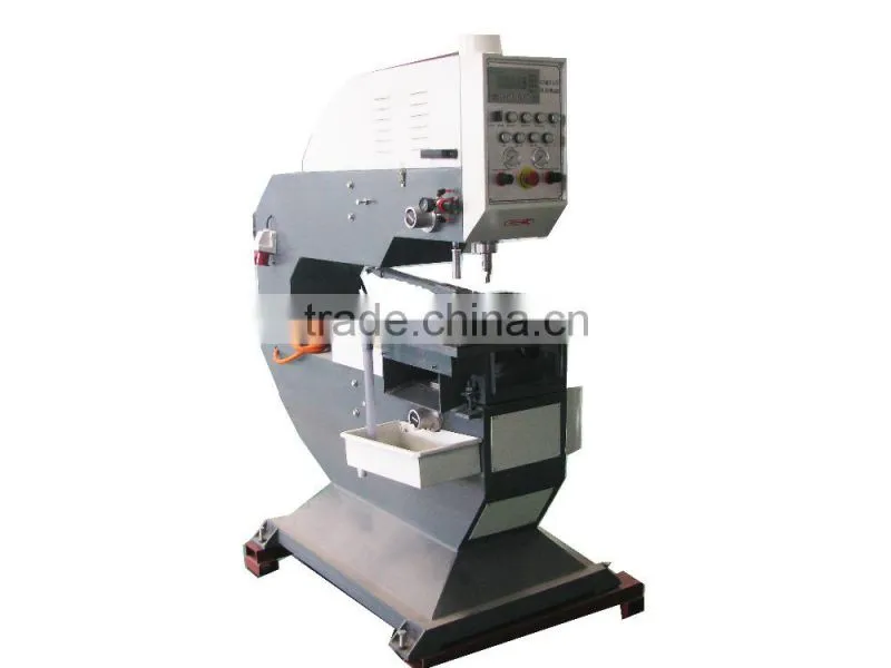 China Best price automatic twins glass drilling machine