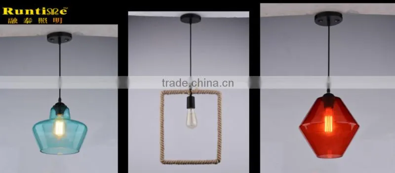 Decorative Simple Acrylic Pendant Lamp Led Ceiling Light RT3009-4