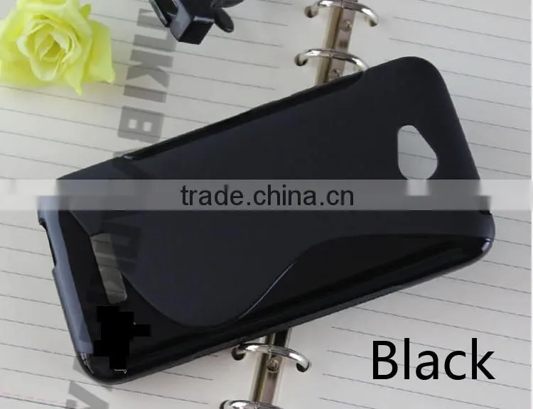 S-Line Flexible Soft Gel Tpu Silicone Skin Back Case Cover For HTC Desire 616