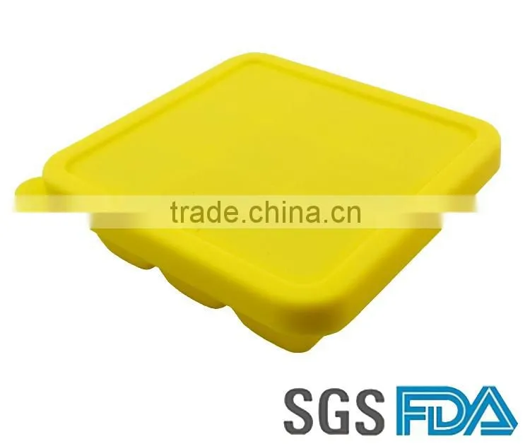 FDA&SGS Baby Food Storage Boxes, Silicone Food Storage Boxes