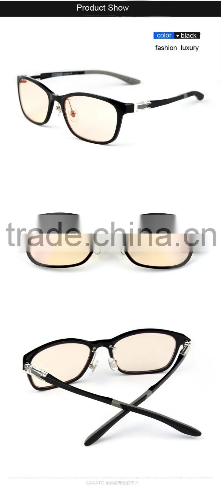 2016 fashion optical glasses Anti Blue Light Computer Glasses