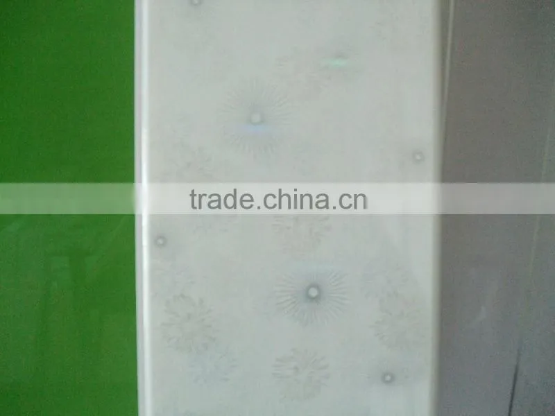rectangle artistic plastic ceiling board pvc ceiling designs
