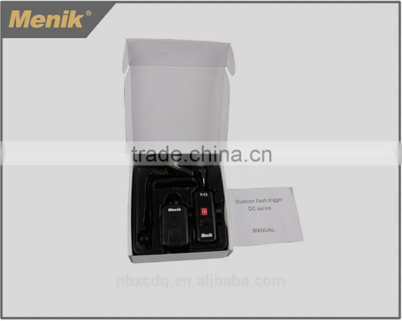 T-13 DC flash Trigger,Camera trigger,trigger for studio lighting