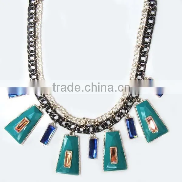 Popular Style Leaves Fashion Jewelry Necklace