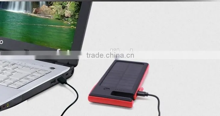 Phone stand Best quality with 8000mAh move power bank solar charger