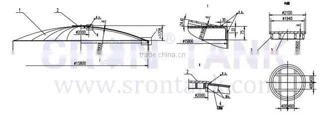 SRON Brand Irrigation Fertilizer Tanks For Sale