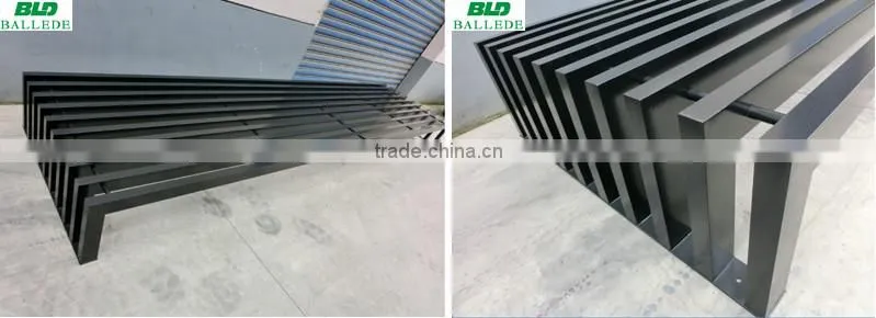 outdoor modern design air grille for wall sun shade