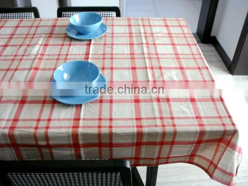 cotton/polyester table cloth with good price