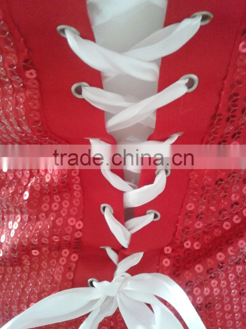 2014 women adult snow queen costume santa claus dresses for women