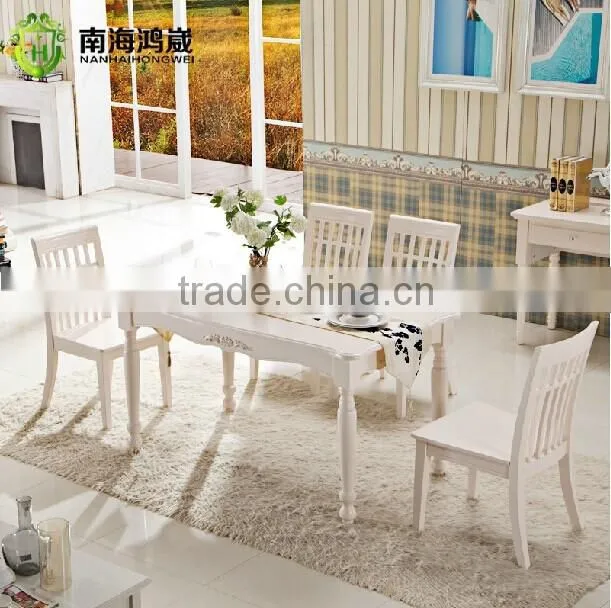 Wholesale White Bedroom Set English Country Style Furniture