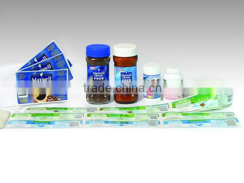 shampoo waterproof labels bottle sticker labels shampoo label packaging