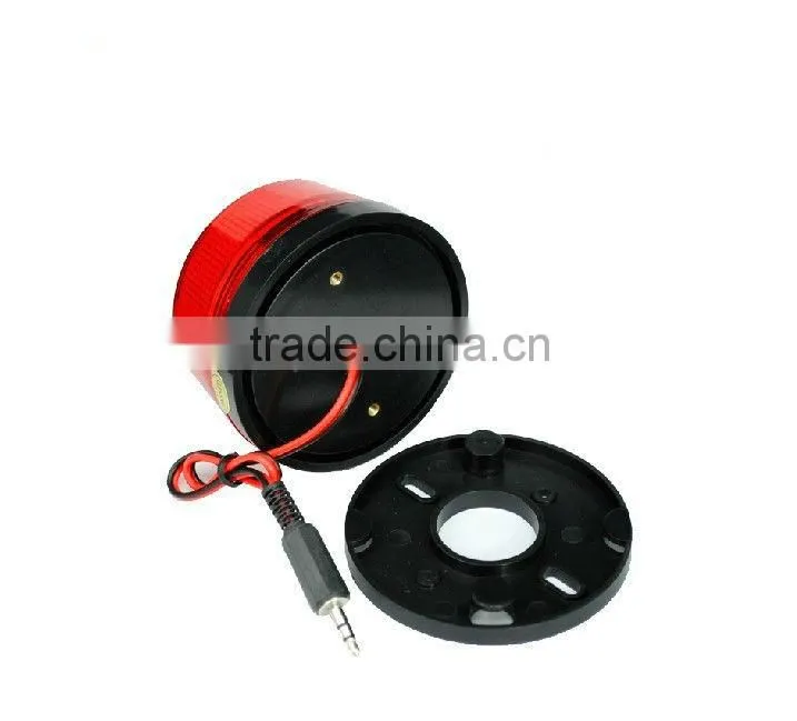 12V Waterproof LED Flashing Strobe Light Security Warning Light Sound Alarm 11