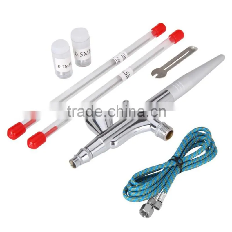 0.2 + 0.3 + 0.5mm 2cc Pro Gravity Temporary Tattoo Air Brush Body Paint for Cake Makeup AS-38